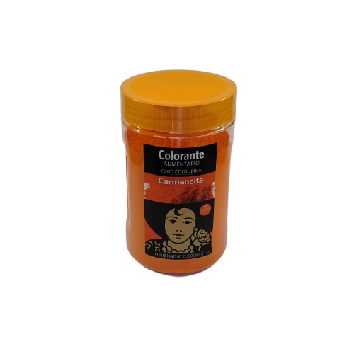 COLORANTE ALIMENTARIO "CARMENCITA" 625 GR.