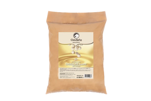 [212] COBERTURA CHOCOLATE BLANCO GOTA "CLAVILEÑO" 1 KG.